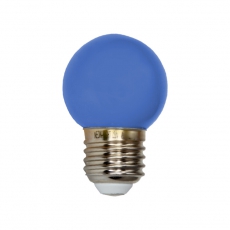 Лампа шар e27 5 LED ?45мм - синяя | 405-113 | NEON-NIGHT