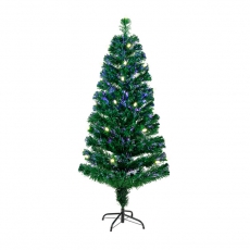 Новогодняя Ель с шишками 180 см фибро-оптика, Теплый белый | 533-226 | NEON-NIGHT