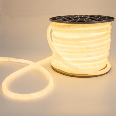 Гибкий Неон LED 360 (круглый) - ТЕПЛЫЙ БЕЛЫЙ, бухта 50м | 131-036 | NEON-NIGHT