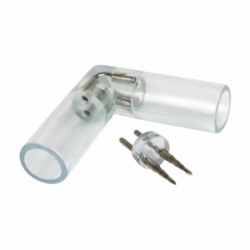 Комплектующие L - коннектор для двухжильного дюралайта ?10мм | 124-313 | NEON-NIGHT