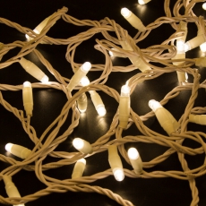 Гирлянда Нить 10м, постоянное свечение, белый ПВХ, 230В, цвет: Тёплый белый | 305-166 | NEON-NIGHT