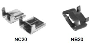 Бугель для ленты NB 20 (упак/100шт) | 12200051 | NILED