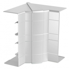 Внутренний угол кабельного канала Rapid 45-2 регулируемый 53x165 мм (алюминий) (GK-IH53165AL) | 6113444 | OBO Bettermann