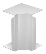 Крышка внутреннего угла кабельного канала WDK 100x230 мм (ПВХ,белый) (WDK HI100230RW) | 6192118 | OBO Bettermann