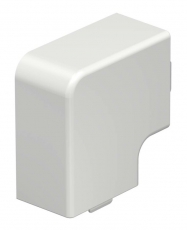 Крышка плоского угла кабельного канала WDK 30x45 мм (ПВХ,белый) (WDK HF30045RW) | 6192823 | OBO Bettermann