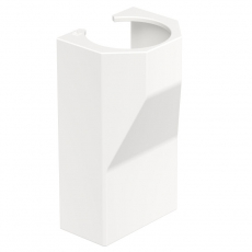 Адаптер для трубы 15x27x50 мм (белый) (WDK HPC13025RW20) | 6193729 | OBO Bettermann