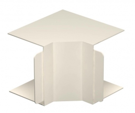 Крышка внутреннего угла кабельного канала WDK 100x130 мм (ПВХ,кремовый) (WDK HI100130CW) | 6160522 | OBO Bettermann