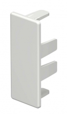 Торцевая заглушка кабельного канала WDK 20x50 мм (ПВХ,белый) (WDK HE20050RW) | 6154557 | OBO Bettermann