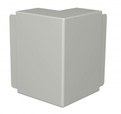 Крышка внешнего угла кабельного канала WDK 80x210 мм (ПВХ,серый) (WDK HA80210GR) | 6024572 | OBO Bettermann