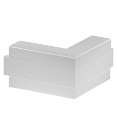 Внешний угол кабельного канала Rapid 45-2 нерегулируемый 53x100 мм (ПВХ,серый) (GK-AS53100LGR) | 6113042 | OBO Bettermann