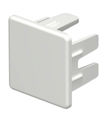 Торцевая заглушка кабельного канала WDK 25x25 мм (ПВХ,белый) (WDK HE25025RW) | 6193145 | OBO Bettermann