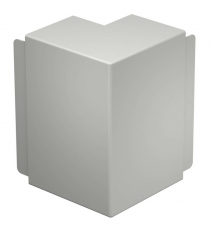 Крышка внешнего угла кабельного канала WDK 100x230 мм (ПВХ,светло-серый) (WDK HA100230LGR) | 6182763 | OBO Bettermann