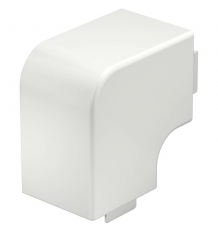 Крышка плоского угла кабельного канала WDK 60x60 мм (ПВХ,светло-серый) (WDK HF60060LGR) | 6183409 | OBO Bettermann