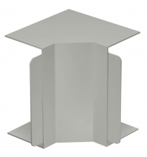 Крышка внутреннего угла кабельного канала WDK 80x170 мм (ПВХ,серый) (WDK HI80170GR) | 6024467 | OBO Bettermann