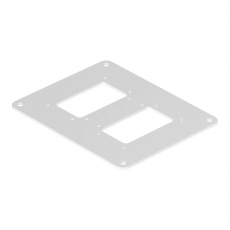 Напольная пластина для электромонтажной колонны (сталь,белый) (ISSBP140100RW) | 6290336 | OBO Bettermann