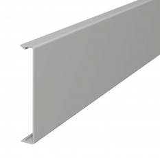 Крышка кабельного канала WDK 90x2000 мм (ПВХ,серый) (2410 90GR) | 6022707 | OBO Bettermann