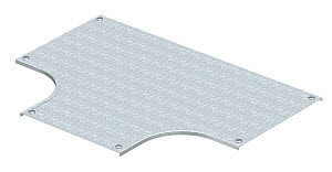 Крышка T-образной секции 400мм (DFT 400 DD) | 7129386 | OBO Bettermann