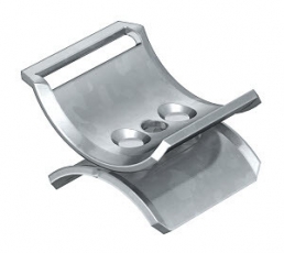 Пластина для U-образной скобы 34-40mm (2058 M2 40 FT) | 1199757 | OBO Bettermann