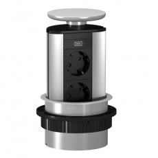 Настольный бокс вертикальный DBV (алюминий,серебристый) (DBV-A3E D2S) | 6116858 | OBO Bettermann