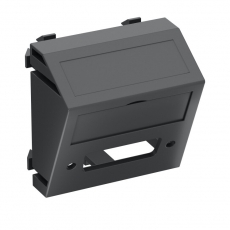 Мультимедийная рамка DVI Modul45 (черный) (MTS-DV O SWGR1) | 6104793 | OBO Bettermann