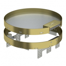 Кассетная рамка RKSRN2 UZD3 ном.размер R9 D 305 мм (латунь) (RKSRN2UZD3R9MS20) | 7409302 | OBO Bettermann