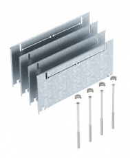 Комплект для регулирования высоты монтажного основания UZD250 (сталь,215+55 мм) (ASH250-3 215270) | 7410158 | OBO Bettermann