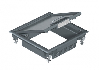 Лючок GES4U (универсальный) 6xModul45 0 (полиамид,серый) (GES4 U 7011) | 7405196 | OBO Bettermann