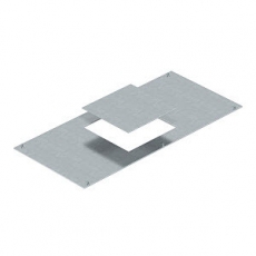 Крышка канала OKA с монтажным отверстием GES9 400x600x4 мм (сталь) (OKA D 600 9) | 7425104 | OBO Bettermann