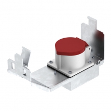 Монтажная рамка с розеткой CEE (длина 208 мм) 218x75x128 мм (сталь) (GT3 CEE16) | 7407667 | OBO Bettermann