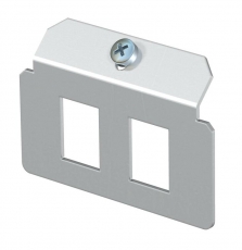 Суппорт для установки модулей в монтажную рамку MTU тип A (сталь) (MTM 2A) | 7407780 | OBO Bettermann