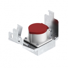 Монтажная рамка с розеткой CEE (длина 165 мм) 175x75x128 мм (сталь) (GT2 CEE16) | 7407663 | OBO Bettermann