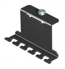 Фиксатор для разгрузки кабеля от натяжения (сталь,черный) (MTU ZE) | 7407844 | OBO Bettermann