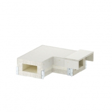 Угловая секция 90° огнестойкого кабельного канала 50x110мм (BSKH-FB090511) | 7215607 | OBO Bettermann