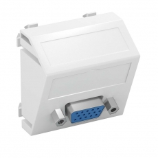 Мультимедийная рамка VGA Modul45 (белый) (MTS-VGA S RW1) | 6104622 | OBO Bettermann