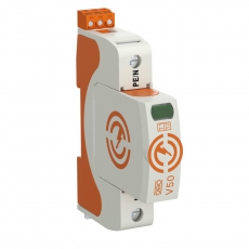 Устройства защиты от импульсных перенапряжений УЗИП для силовых сетей 1 пол. (Класс I+II), 280В (V50-1+FS-280) | 5093502 | OBO Bettermann