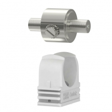 Устройства защиты от импульсных перенапряжений УЗИП для коаксиального кабеля (тип разъема F), 130 В (DS-F W/W) | 5093272 | OBO Bettermann