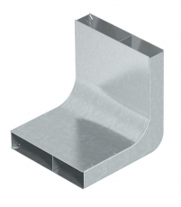 Вертикальный угол 90° кабельного канала EUK 190x48 мм (сталь) (KV2 19048) | 7400628 | OBO Bettermann