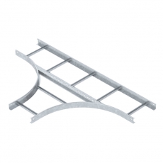 Т-образная секция лестничного лотка 60х300 мм R=500 мм (LT 630 R5 FT) | 6213874 | OBO Bettermann