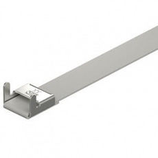 Монтажная лента SBF 15-300 A2K с фиксатором, черная (SBF 15-300 A2K) | 6490340 | OBO Bettermann