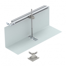 Комплект для ответвления канала OKA-G/W 400 мм налево (сталь,40-240 мм) (OKA-G40040240FBL) | 7423964 | OBO Bettermann