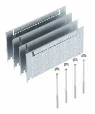 Комплект для регулирования высоты монтажного основания UZD250 (сталь,165+55 мм) (ASH250-3 B165220) | 7410148 | OBO Bettermann