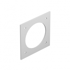 Адаптер для монтажа силовых разъемов CEE (полиамид,светло-серый) (T8NL PCEE 7035) | 7408486 | OBO Bettermann