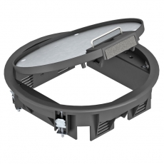 Лючок GESR4U (универсальный) 6xModul45 (полиамид,черный) (GESR4 U 9011) | 7405440 | OBO Bettermann