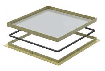 Кассетная рамка RK 383x383x20 мм (латунь) (RK M3 20) | 7405876 | OBO Bettermann