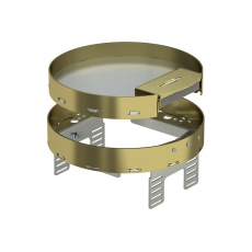 Кассетная рамка RKSRN2 UZD3 ном.размер R4 D 215 мм (латунь) (RKSRN2UZD3R4MS20) | 7409282 | OBO Bettermann