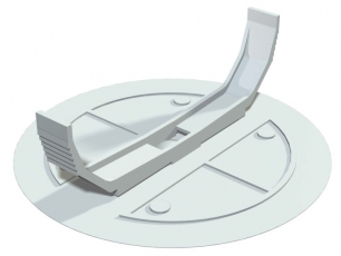 Крышка для установочной коробки D84mm (UV 70 FD) | 2003227 | OBO Bettermann