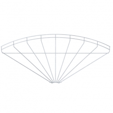 Угловая секция 90° 55x600 (GRB 90 560 FT) | 6002269 | OBO Bettermann