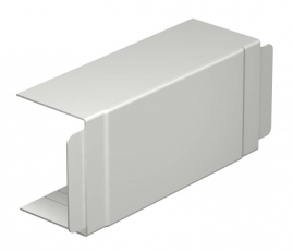 Крышка Т-образной секции кабельного канала WDK 100x130 мм (ПВХ,светло-серый) (WDK HK100130LGR) | 6183166 | OBO Bettermann