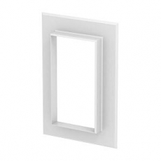 Настенная стыковая рамка кабельного канала Rapid 80 90x170 мм (алюминий,белый) (G-AWAG90170RW) | 6279040 | OBO Bettermann