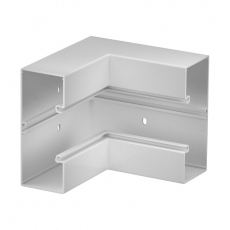 Внутренний угол кабельного канала Rapid 80 нерегулируемый 70x170 мм (ПВХ,светло-серый) (GK-I70170LGR) | 6274742 | OBO Bettermann